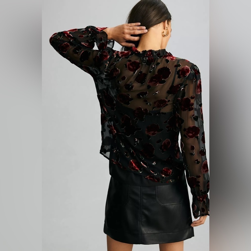 NWT Paige Laurin Blouse - Picture 4 of 6